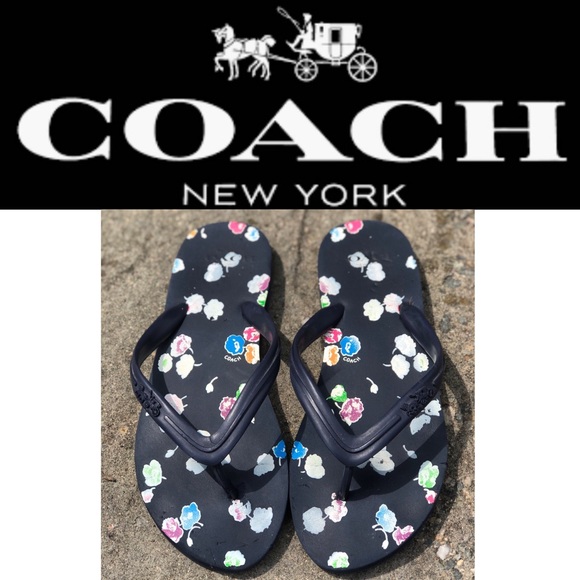 Coach Shoes - COACH flip flops